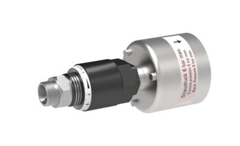 Exhaust throttle G11-2 with silencer